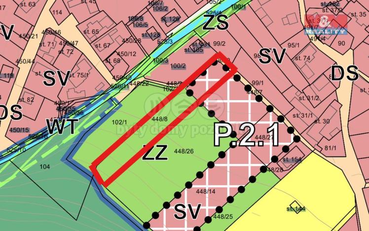 Prodej pozemku pro bydlení, Brloh, 2315 m2