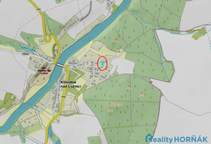 Prodej pozemku pro bydlení, Týn nad Vltavou, 740 m2