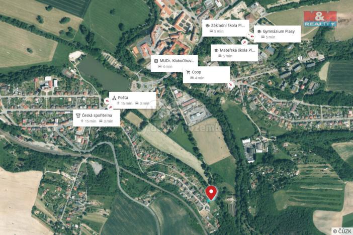 Prodej pozemku pro bydlení, Plasy, 685 m2