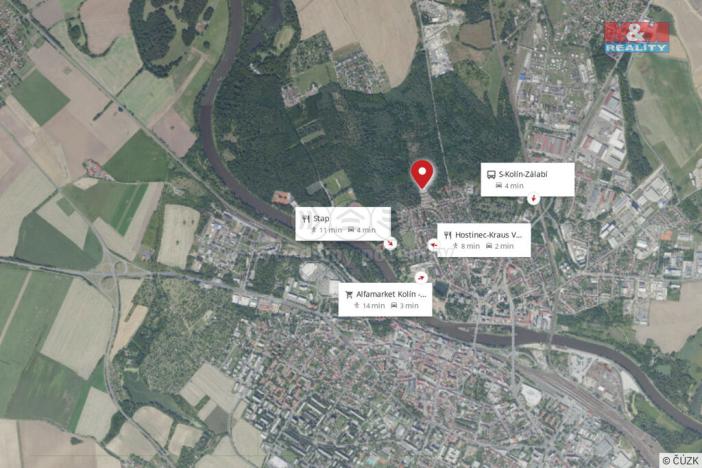 Prodej pozemku, Kolín, Zličská, 18 m2