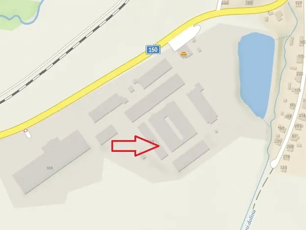 Pronájem skladu, Branky, 174 m2