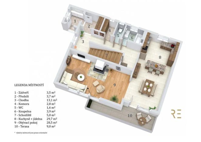 Prodej vícegeneračního domu, Praha - Záběhlice, Střemchová, 348 m2