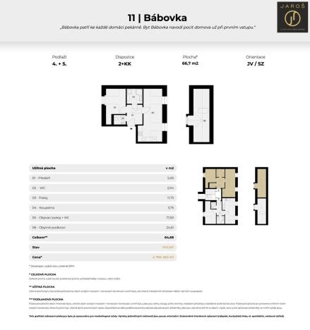 Prodej apartmánu, Jáchymov, náměstí Republiky, 67 m2