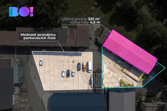Pronájem skladu, Jablunkov, 325 m2