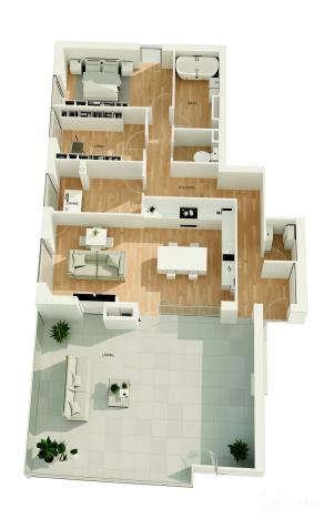 Prodej bytu 3+kk, Brno - Bystrc, Chudčická, 92 m2