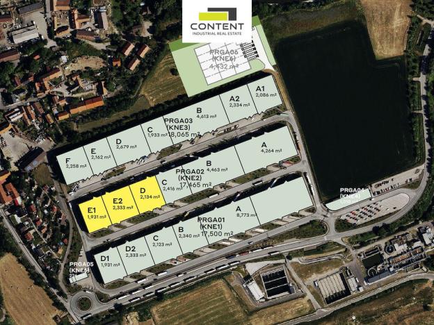 Pronájem skladu, Kněževes, Nad Kovárnou, 6398 m2