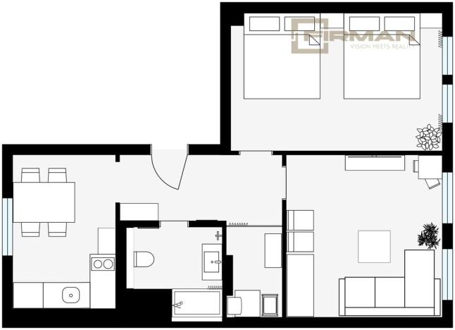 Prodej bytu 2+1, Děčín - Děčín II-Nové Město, Lipová, 64 m2