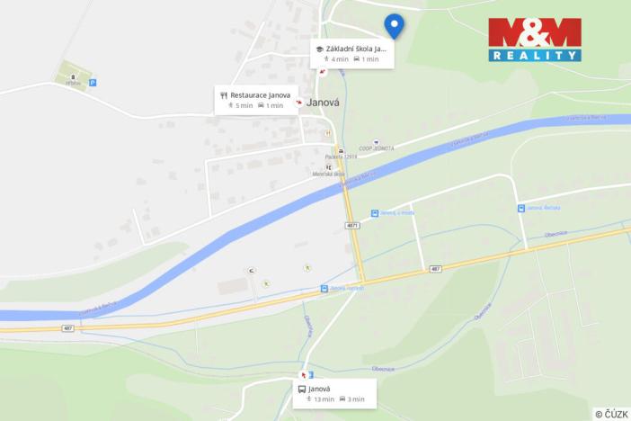 Prodej chalupy, Janová, 90 m2