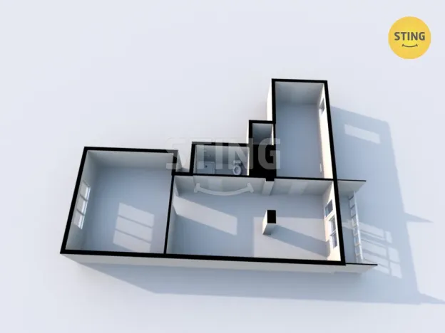 Prodej bytu 1+1, Ostrava, 28. října, 54 m2