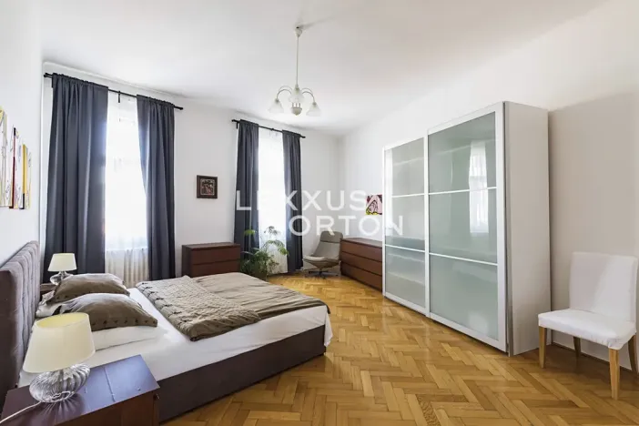 Pronájem bytu 4+1, Praha - Nové Město, Biskupská, 132 m2