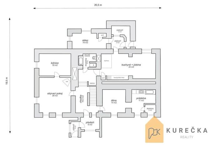 Prodej rodinného domu, Holčovice, 159 m2