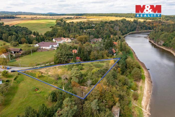 Prodej pozemku pro bydlení, Albrechtice nad Vltavou, 4440 m2