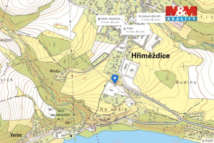 Prodej rodinného domu, Hřiměždice, 335 m2