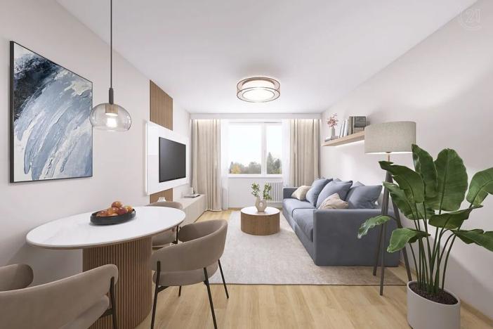 Prodej bytu 2+1, Příbram, Slunná, 45 m2