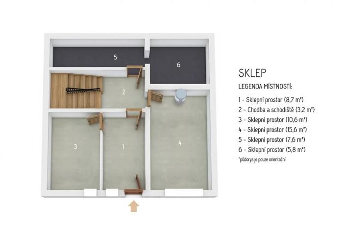 Prodej rodinného domu, Vysoký Chlumec, 212 m2