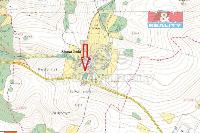 Prodej pozemku pro bydlení, Kozmice - Kácova Lhota, 1771 m2