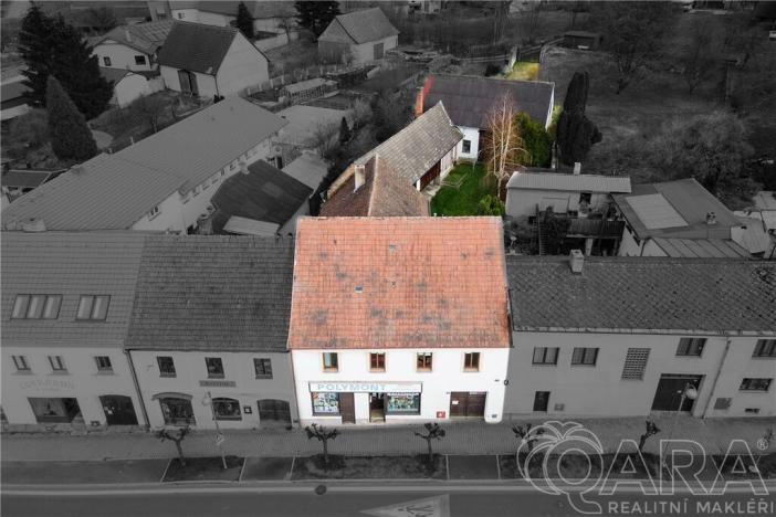 Prodej rodinného domu, Mladá Vožice, Husovo náměstí, 232 m2
