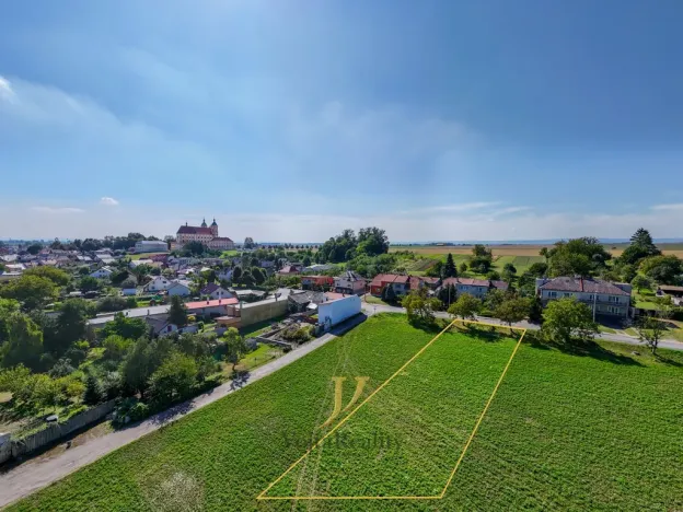 Prodej pozemku pro bydlení, Dub nad Moravou, Olomoucká, 1071 m2