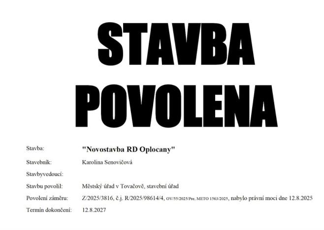 Prodej pozemku pro bydlení, Oplocany, 534 m2