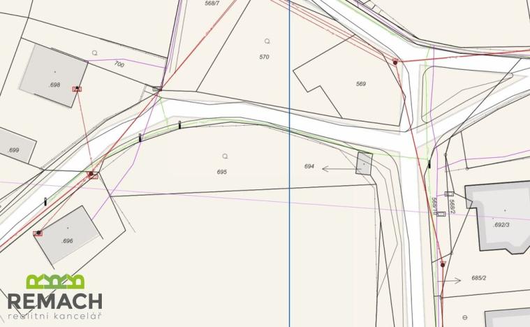 Prodej pozemku pro bydlení, Zádveřice-Raková - Zádveřice, 445 m2
