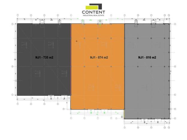 Pronájem skladu, Řepov, 874 m2