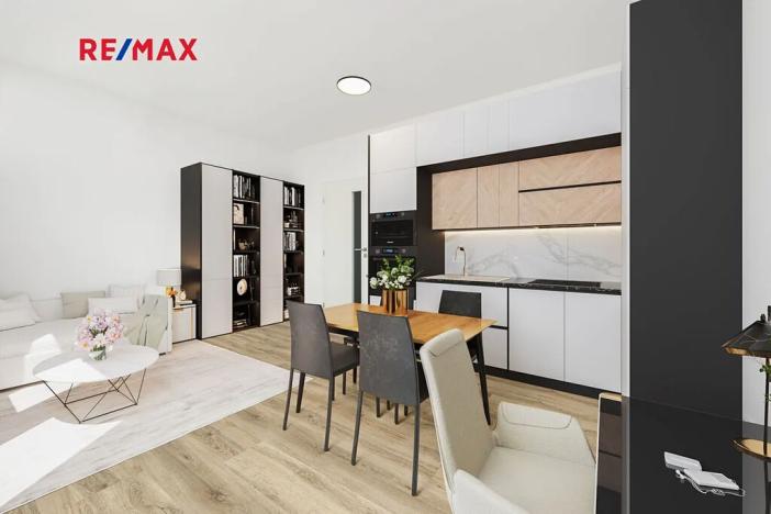 Prodej bytu 1+kk, Praha - Uhříněves, Douchova, 34 m2