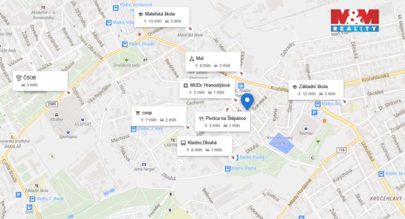 Prodej rodinného domu, Kladno - Kročehlavy, Patejdlova, 82 m2