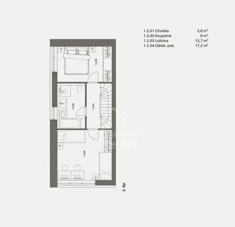 Prodej bytu 3+kk, Slatina, 84 m2