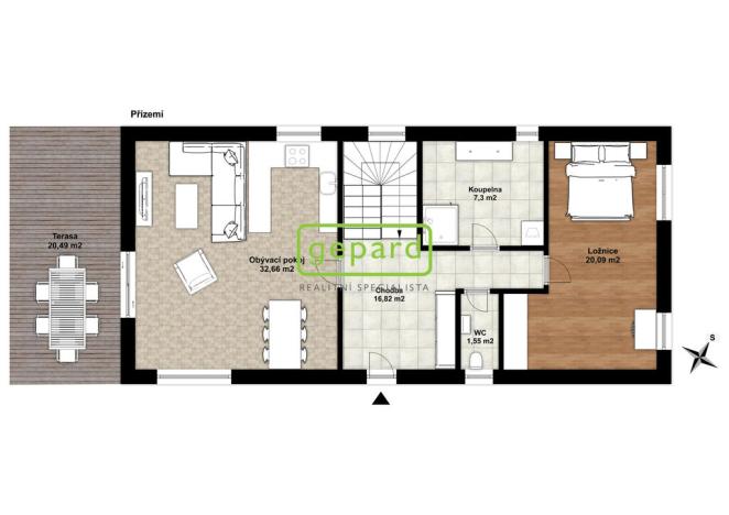 Prodej pozemku pro bydlení, Zbýšov, 1118 m2