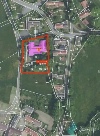 Prodej ubytování, Rožmitál pod Třemšínem - Nesvačily, 800 m2