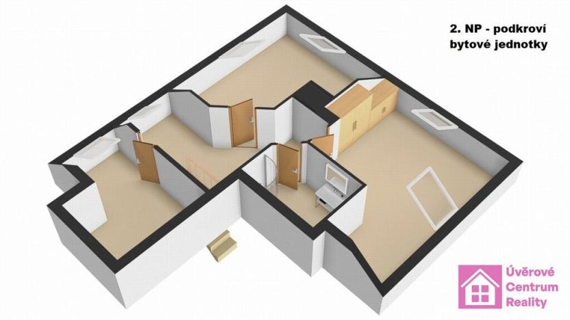 Prodej bytu 4+kk, Břeclav - Poštorná, Hájová, 104 m2