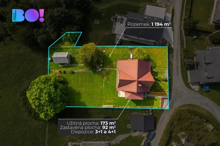 Prodej rodinného domu, Horní Bečva, 173 m2