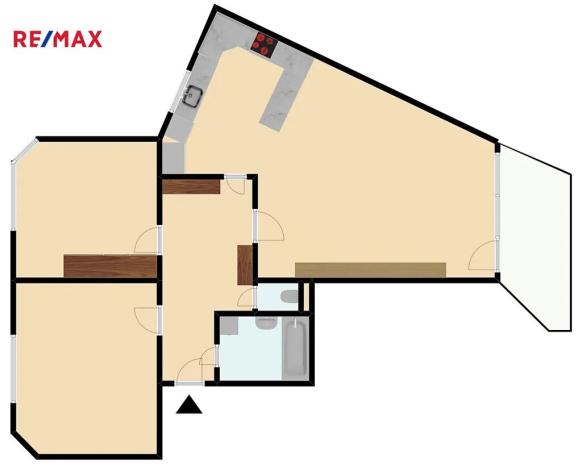 Pronájem bytu 3+kk, Brno, Bělohorská, 91 m2