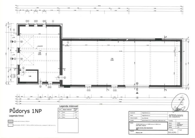 Pronájem skladu, Ostrov, 214 m2