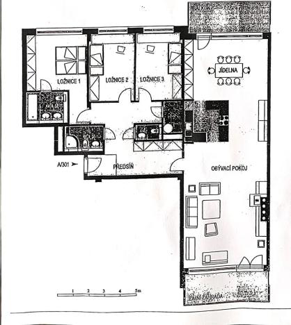 Prodej bytu 4+kk, Praha - Vokovice, Tibetská, 179 m2