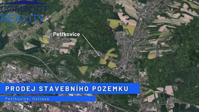 Prodej pozemku pro bydlení, Ostrava - Petřkovice, Do Luk, 1268 m2