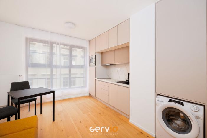 Pronájem bytu 1+kk, Brno, Bratislavská, 25 m2