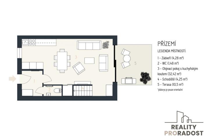 Prodej rodinného domu, Prušánky, 77 m2