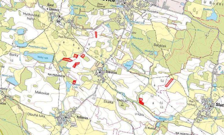 Prodej pole, Chanovice, 36157 m2