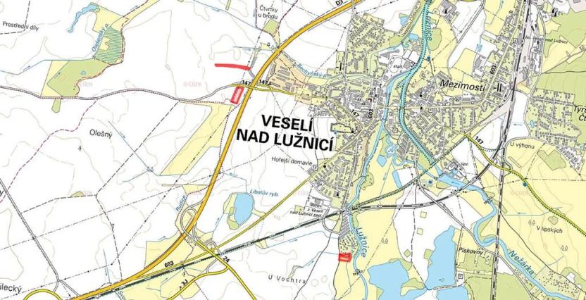 Prodej pole, Veselí nad Lužnicí, 8821 m2