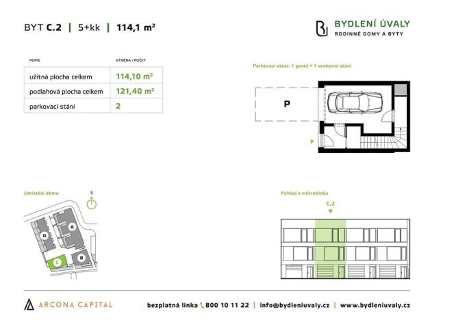 Prodej bytu 5+kk, Úvaly, Škvorecká, 114 m2