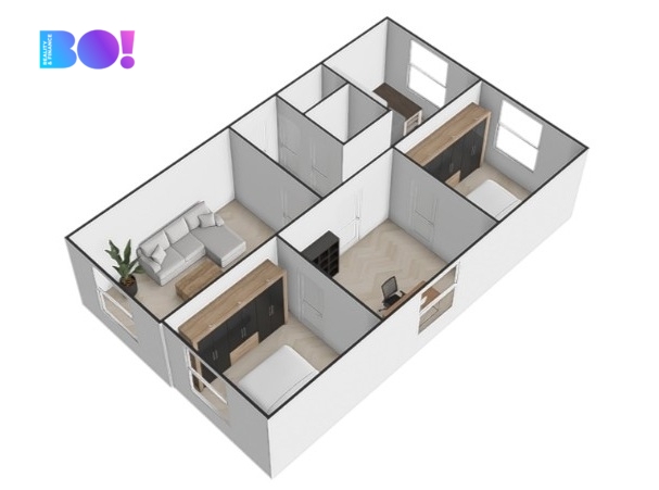 Pronájem bytu 4+1, Orlová, Osvobození, 75 m2