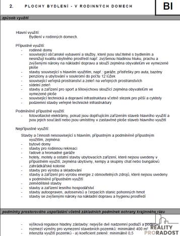 Prodej pozemku pro bydlení, Rousínov, 1256 m2