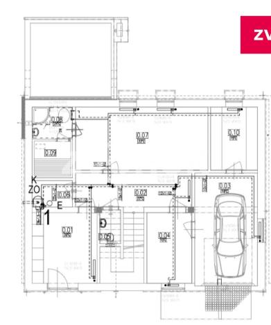 Prodej rodinného domu, Zlín - Příluky, Boněcko II, 202 m2