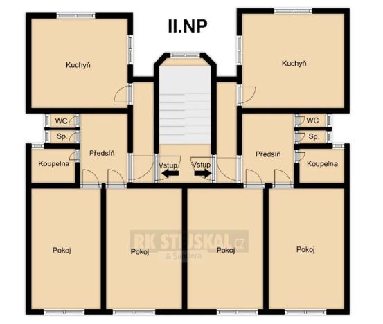 Prodej činžovního domu, Písek, 635 m2