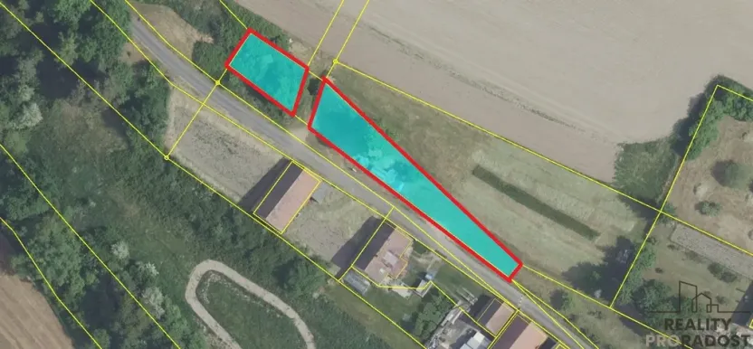 Prodej zahrady, Nestrašovice, 810 m2