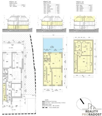 Prodej bytu 4+kk, Ostopovice, B. Němcové, 170 m2