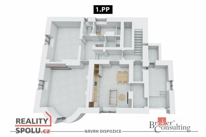 Prodej vily, Praha - Modřany, Darwinova, 354 m2
