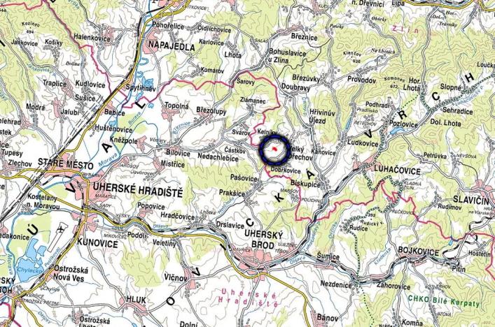 Prodej louky, Velký Ořechov, 10452 m2