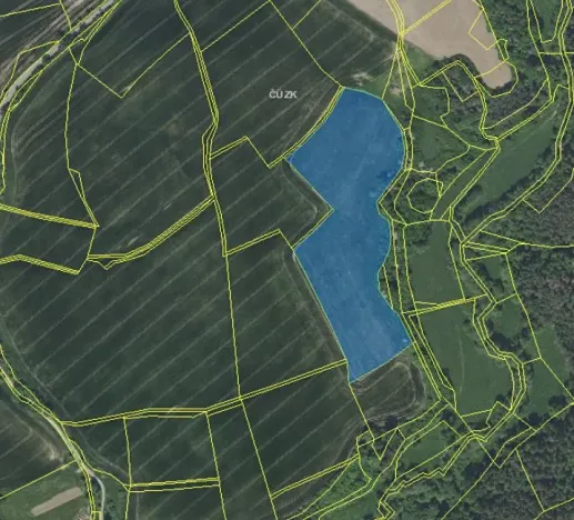 Prodej pole, Křečovice, 39778 m2